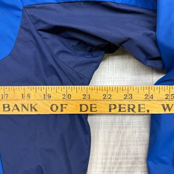 ✅ Mens SMALL Columbia Interchange 3-in-1 Waterproof Jacket/Coat Hooded Blue/Navy - Picture 5 of 12